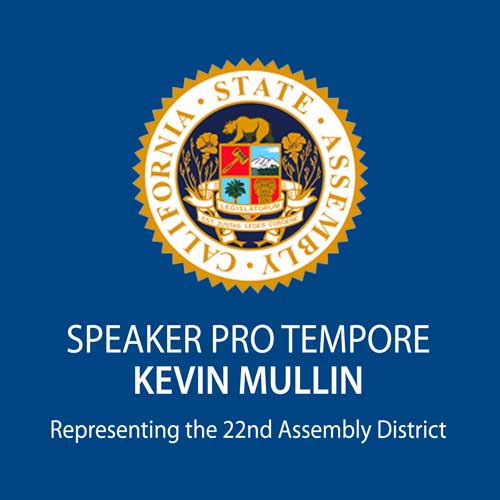 CA State Assembly Member Kevin Mullin